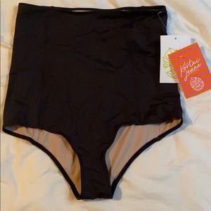 Kortni Jean size M extended high waist bottoms.